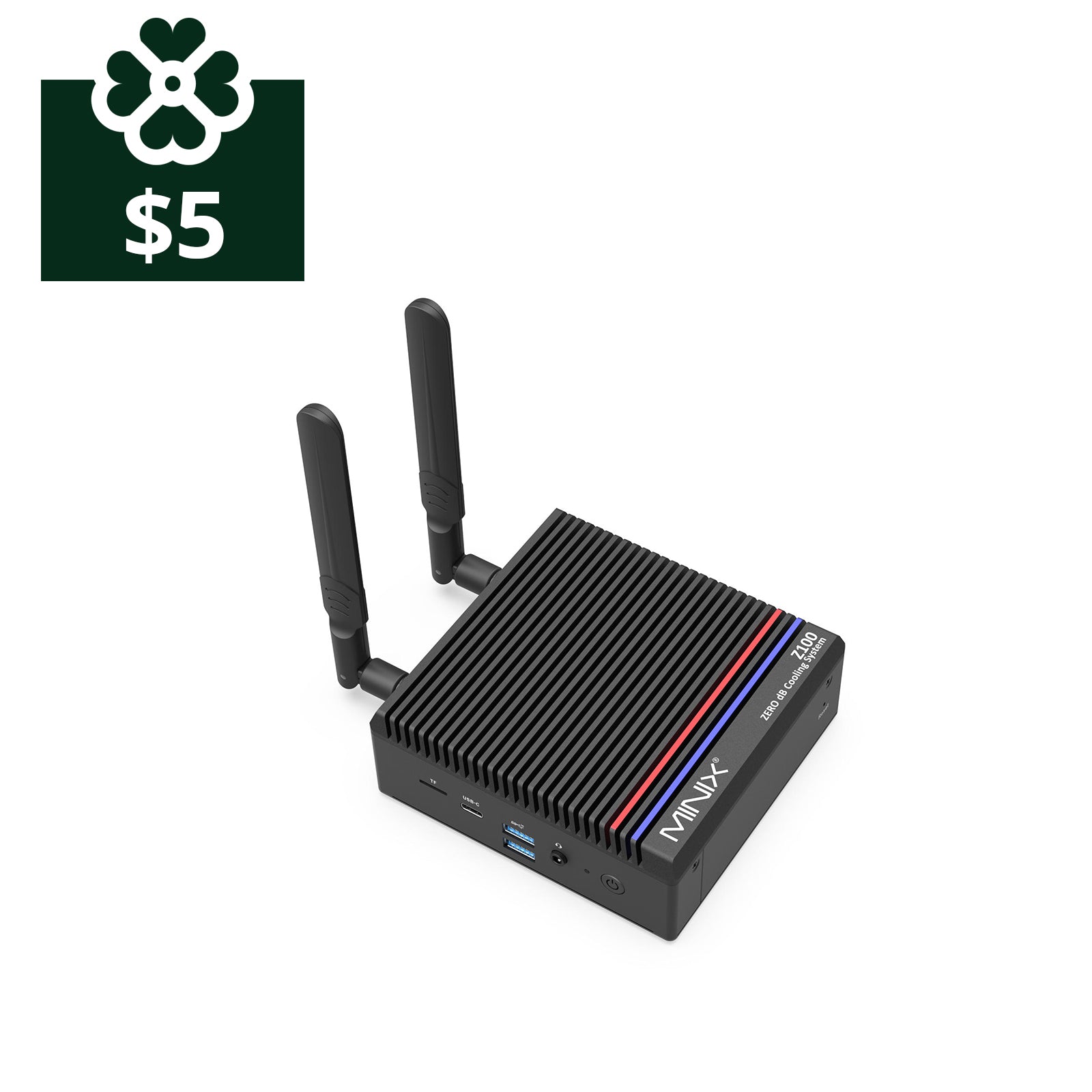 Z100-0dB Fanless Mini PC